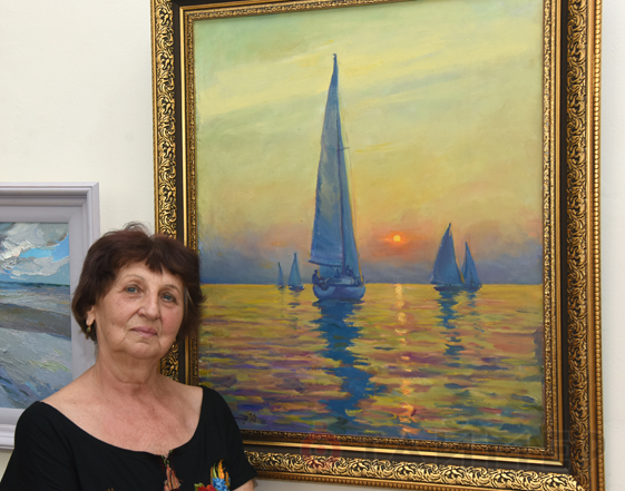 Одесские художники выясняли, кто из них лучше рисует море  