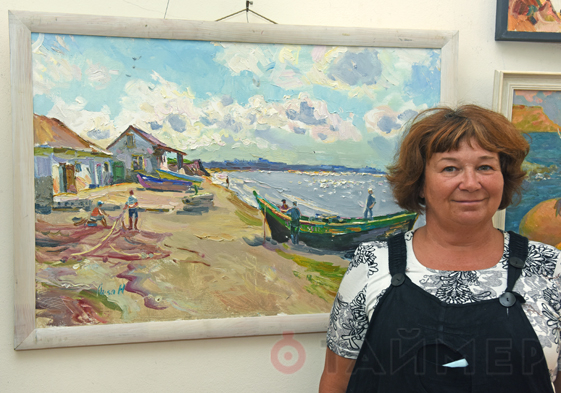 Одесские художники выясняли, кто из них лучше рисует море  