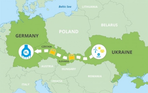 Между Украиной в ФРГ создадут водородный коридор