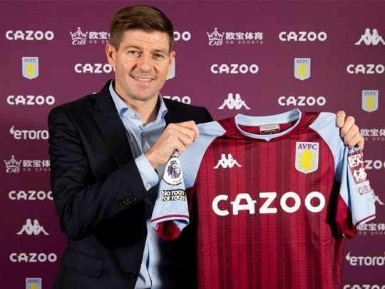 Легендарний Стівен Джеррард очолив клуб англійської прем'єр-ліги