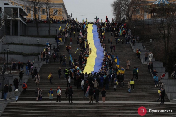 Самый масштабный за последние годы: в Одессе прошел марш единства. Фоторепортаж