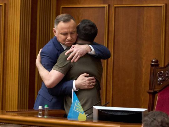 Нашу єдність не порушить ні ворог, ні журі на «Євробаченні»: Анджей Дуда виступив у Верховній Раді (відео)