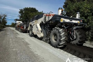 В Одесской области ремонтируют дорогу в Молдову 