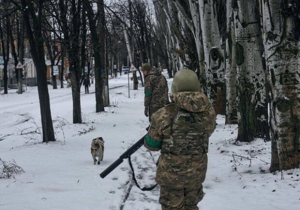 Карта боевых действий в Украине 17 февраля