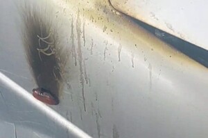 В Одессе неизвестные подожгли эвакуационный автомобиль боевого медика